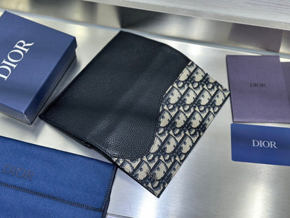 DIOR Saddle Oblique Long Wallet