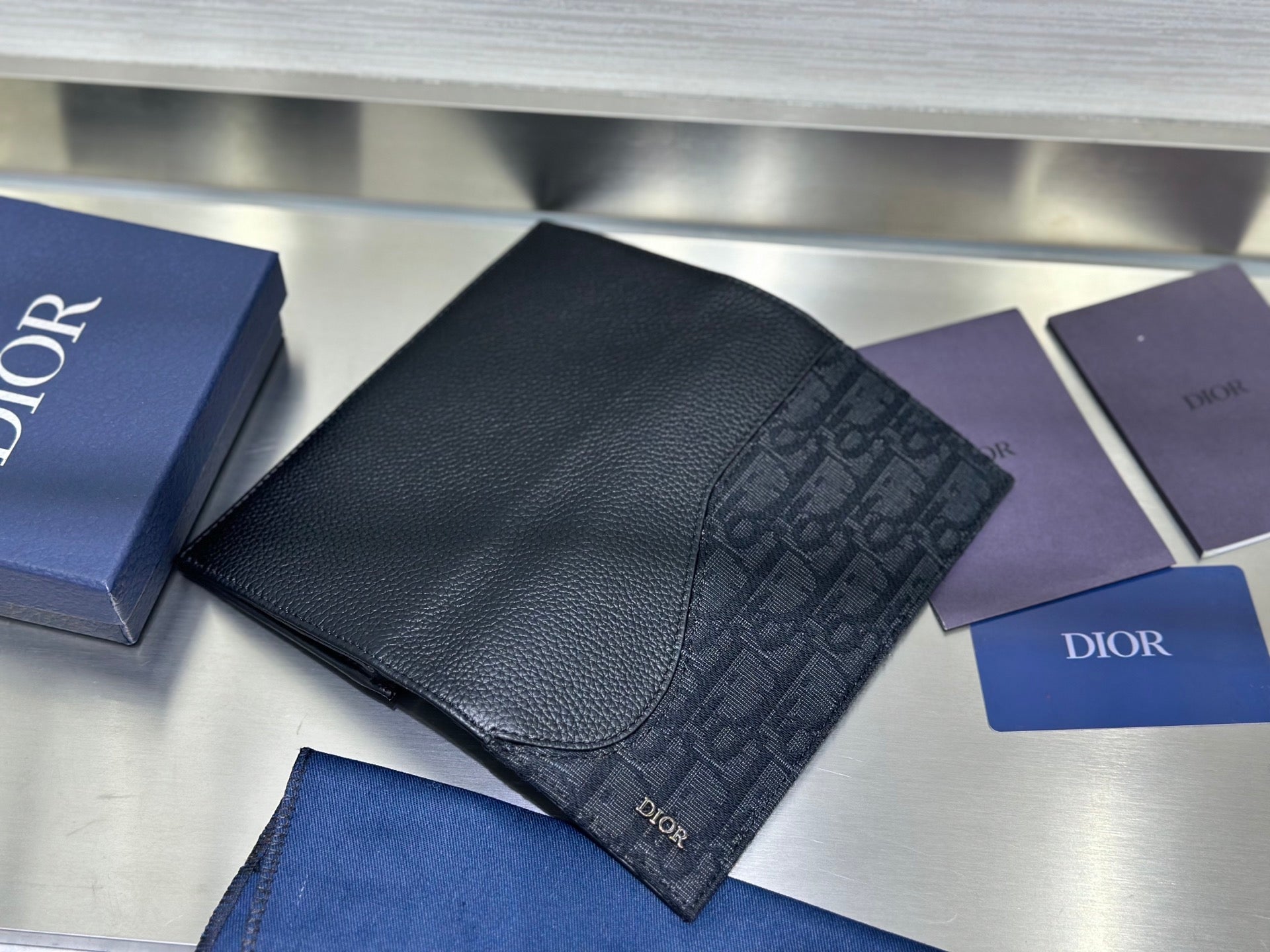 DIOR Saddle Oblique Long Wallet