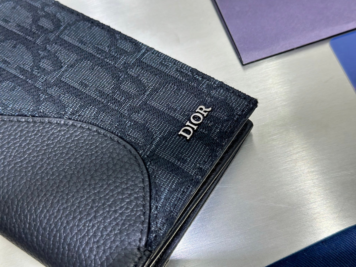 DIOR Saddle Oblique Long Wallet