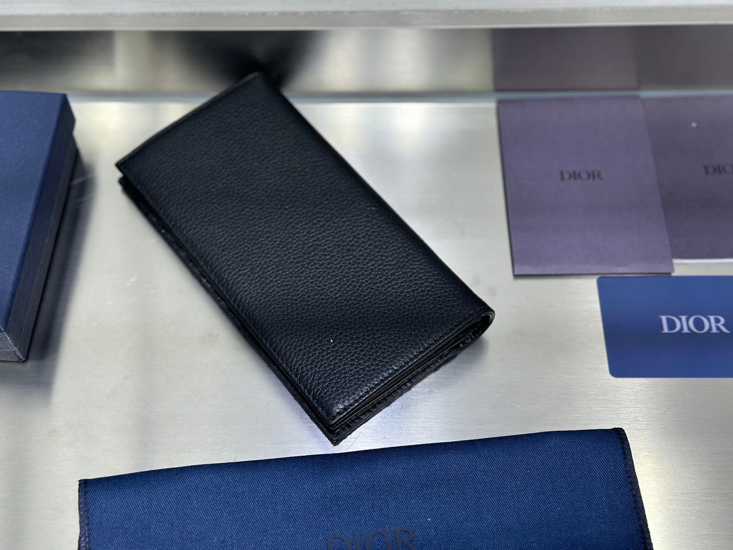 DIOR Saddle Oblique Long Wallet