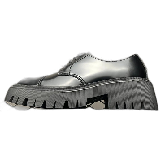 Balenciaga Tractor Black Leather