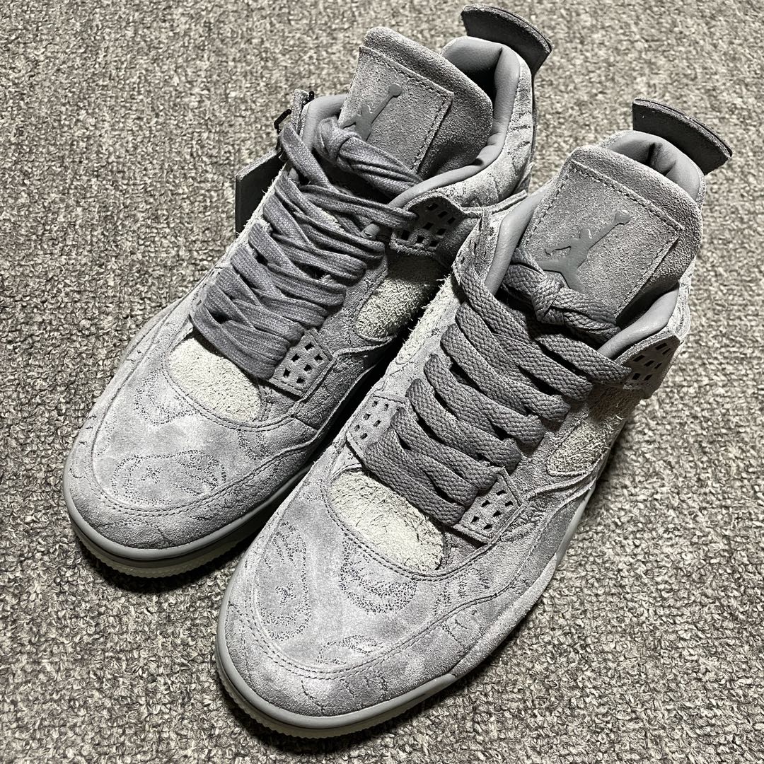 KAWS × Nike Air Jordan 4 Retro "Grey"