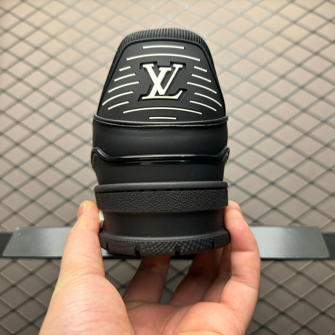 Louis Vuitton LV Trainer Monogram Men's Black and White Shoes