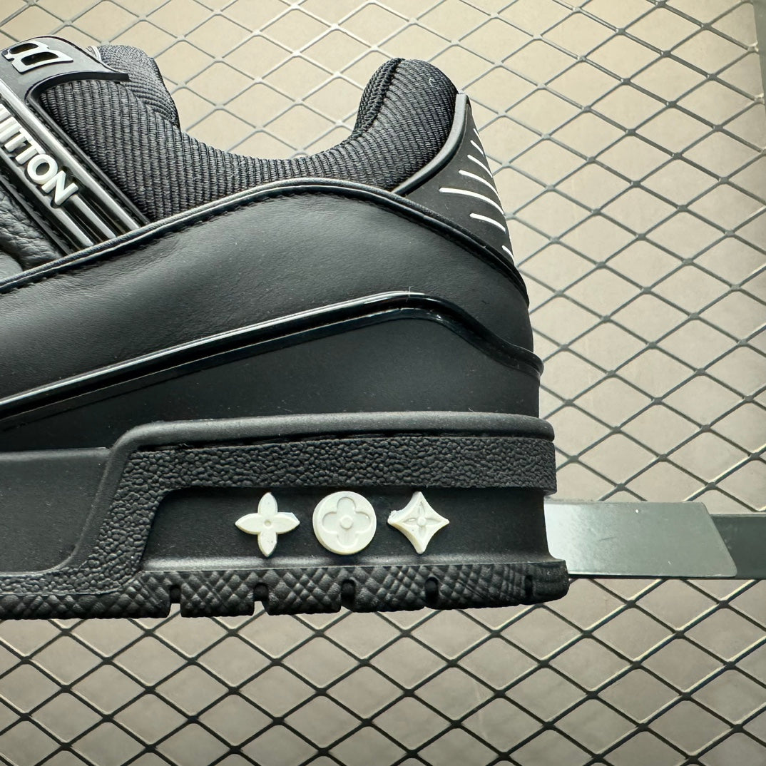 Louis Vuitton LV Trainer Monogram Men's Black and White Shoes