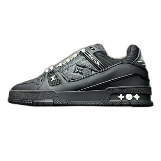Louis Vuitton LV Trainer Monogram Men's Black and White Shoes