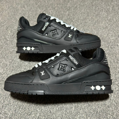 Louis Vuitton LV Trainer Monogram Men's Black and White Shoes
