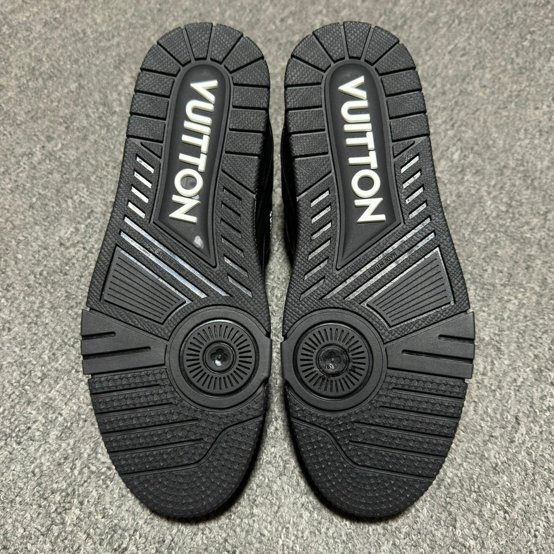 Louis Vuitton LV Trainer Monogram Men's Black and White Shoes