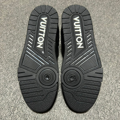 Louis Vuitton LV Trainer Monogram Men's Black and White Shoes