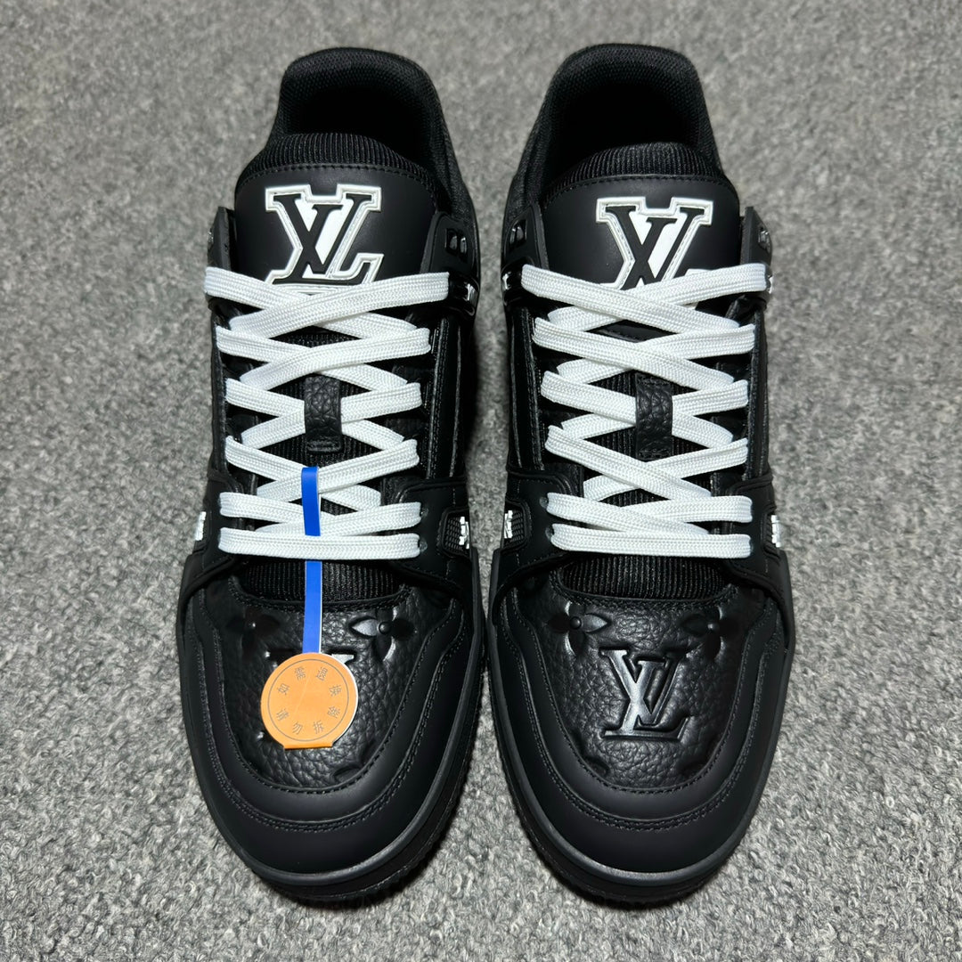 Louis Vuitton LV Trainer Monogram Men's Black and White Shoes