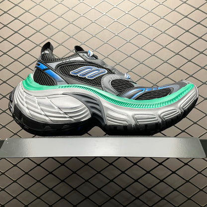 BALENCIAGA 10XL Sneaker "Black/Grey/Blue/Green"