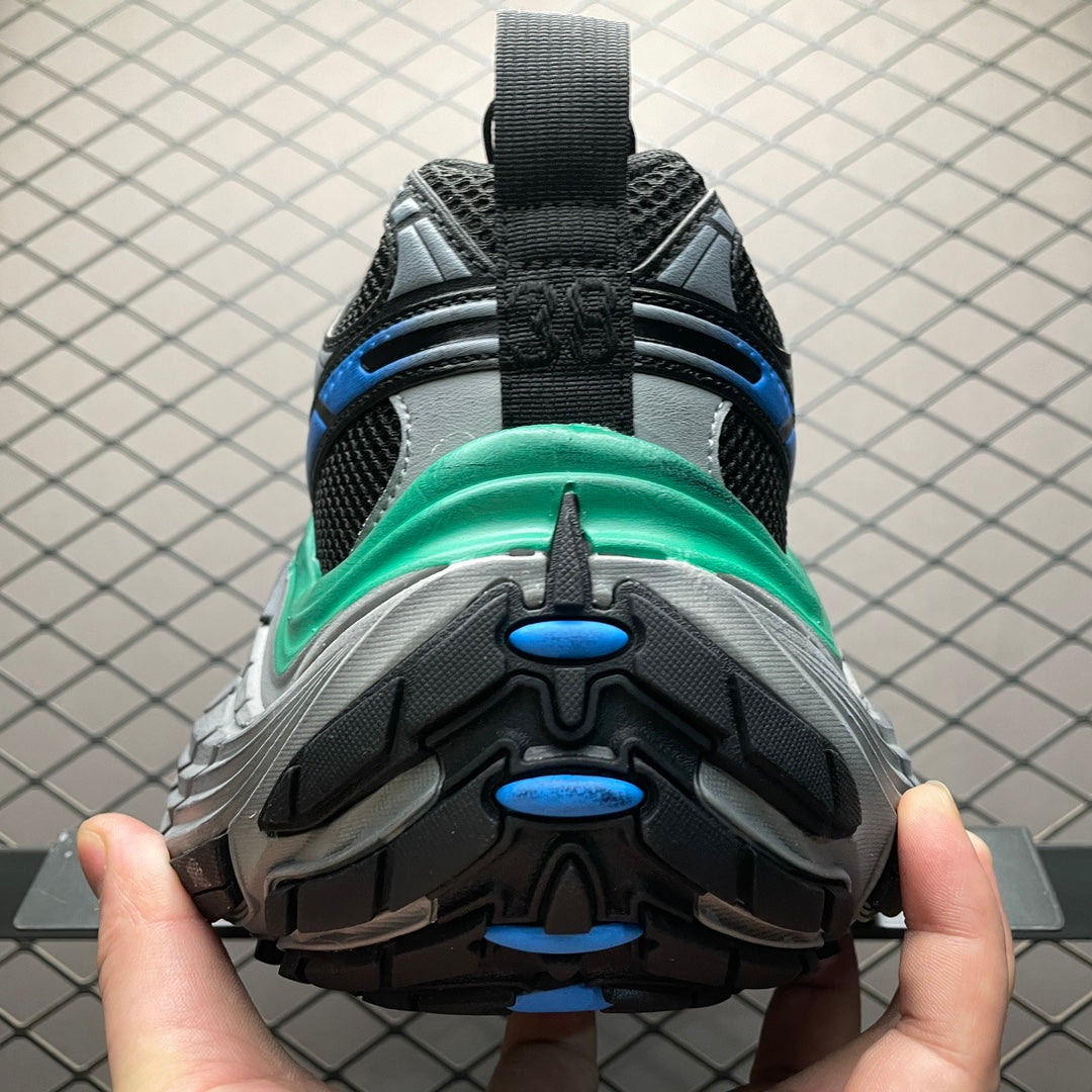 BALENCIAGA 10XL Sneaker "Black/Grey/Blue/Green"