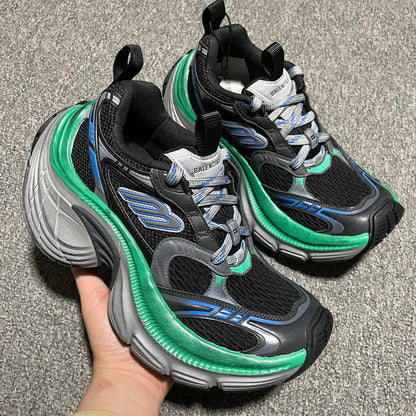 BALENCIAGA 10XL Sneaker "Black/Grey/Blue/Green"