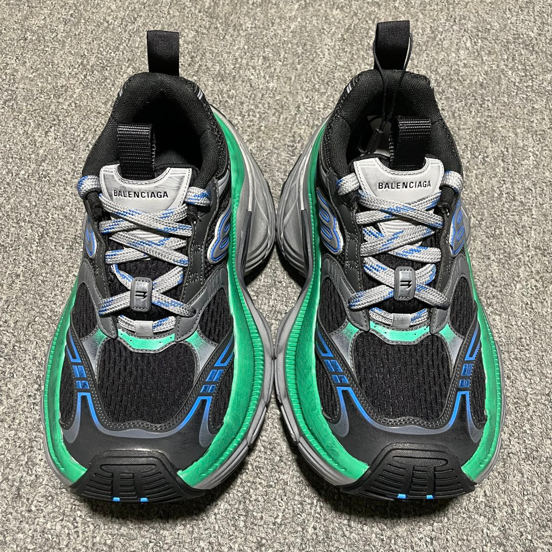 BALENCIAGA 10XL Sneaker "Black/Grey/Blue/Green"