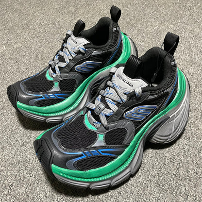 BALENCIAGA 10XL Sneaker "Black/Grey/Blue/Green"