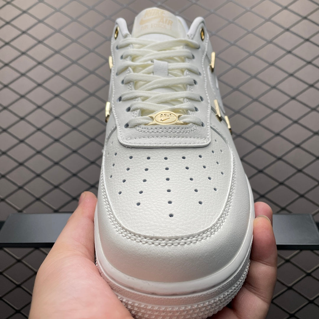 Nike Women's Air Force 1 '07 LX "Sail/Metallic Gold"