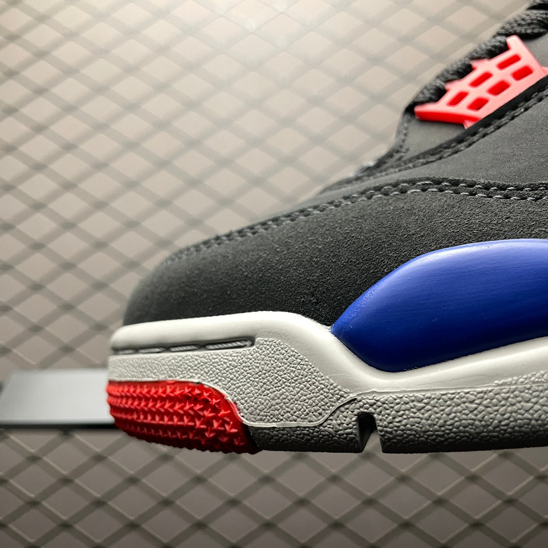 Nike Air Jordan 4 Retro "Black/Fire Red/Deep Royal"