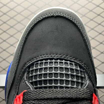 Nike Air Jordan 4 Retro "Black/Fire Red/Deep Royal"