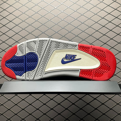 Nike Air Jordan 4 Retro "Black/Fire Red/Deep Royal"