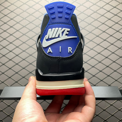 Nike Air Jordan 4 Retro "Black/Fire Red/Deep Royal"