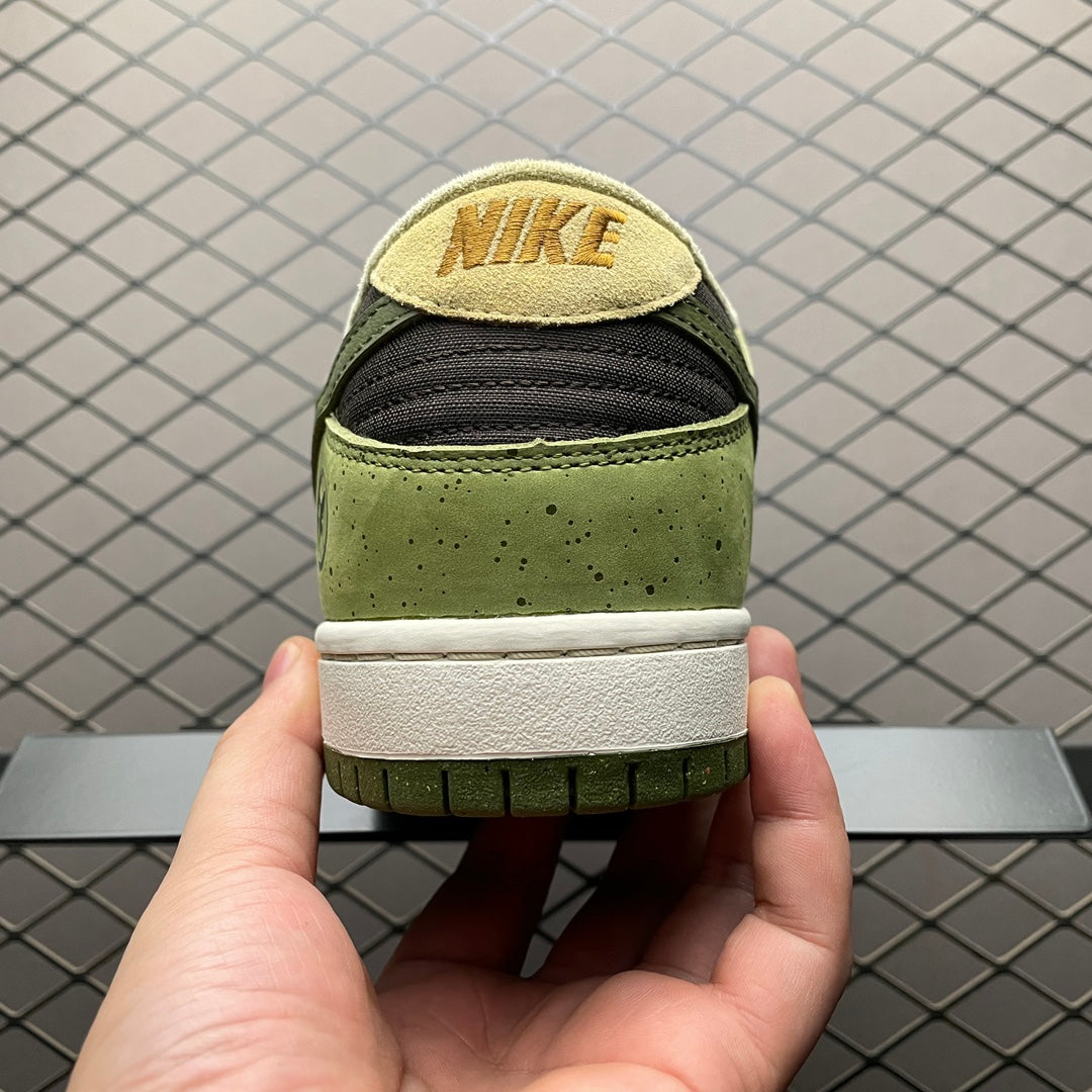 堀米 雄斗(Yuto Horigome) × Nike SB Dunk Low Pro "Asparagus"