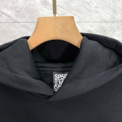 SP5DER Phantom Web Hoodie Black