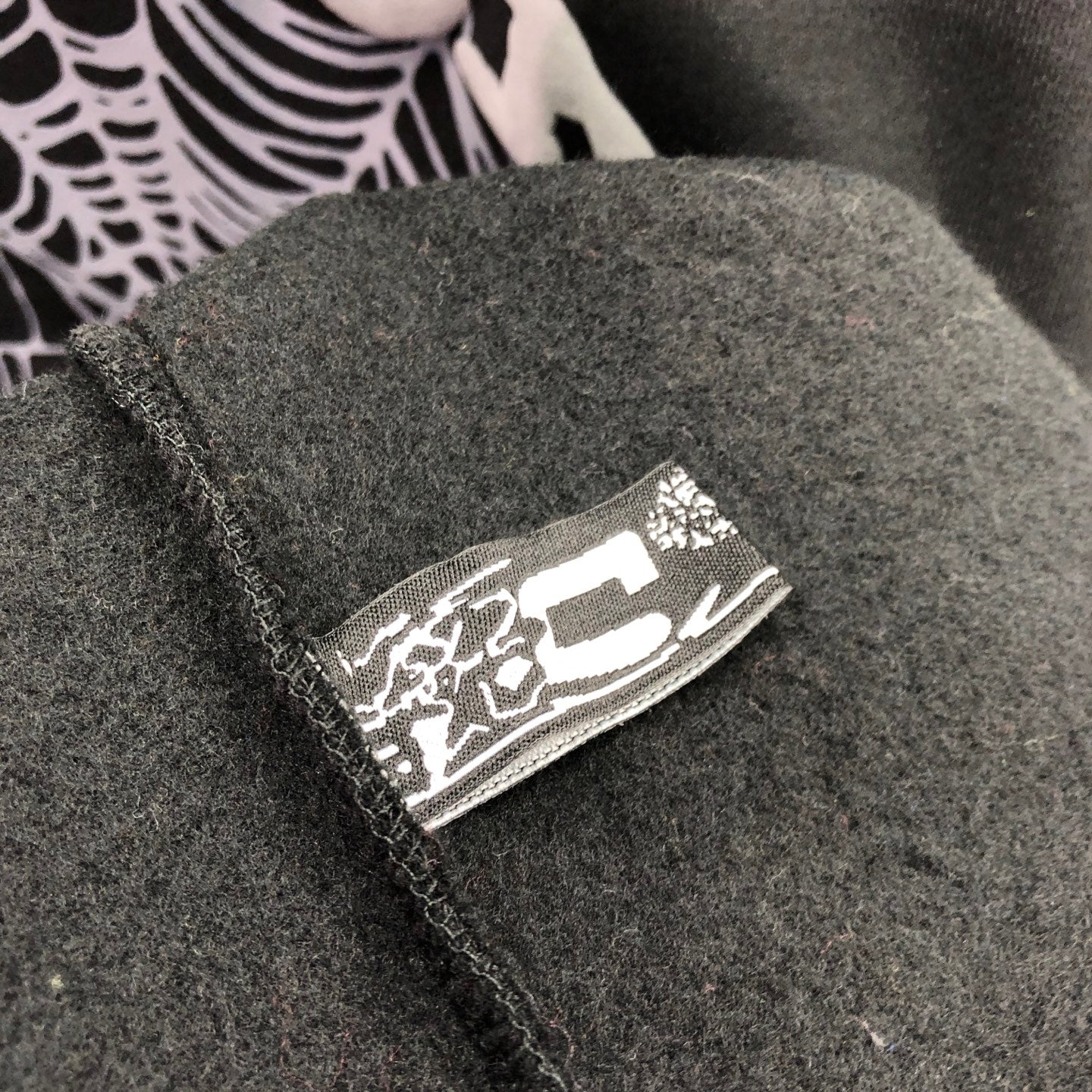 SP5DER Phantom Web Hoodie Black