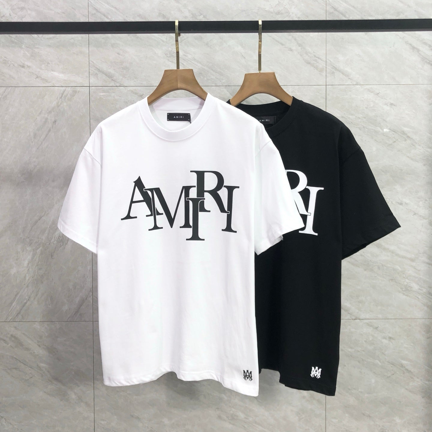 AMIRI Staggered Logo T-Shirt