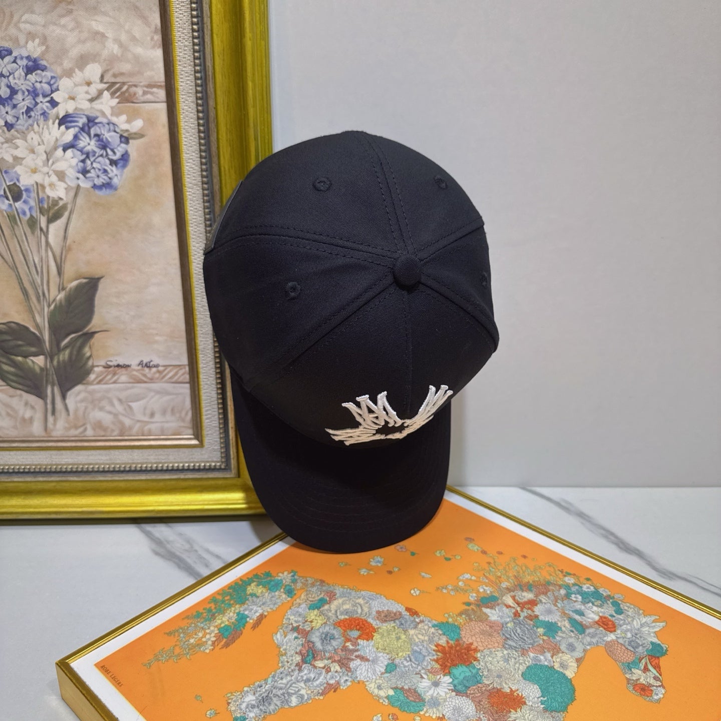 AMIRI MA Quad Logo Canvas Hat