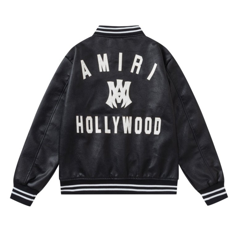 Amiri Ma Hollywood button-up bomber jacket