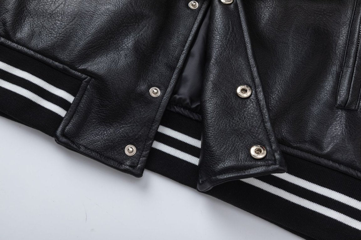 Amiri Ma Hollywood button-up bomber jacket