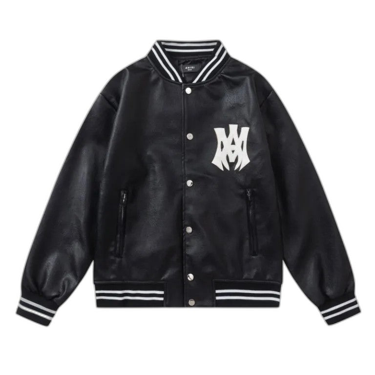 Amiri Ma Hollywood button-up bomber jacket