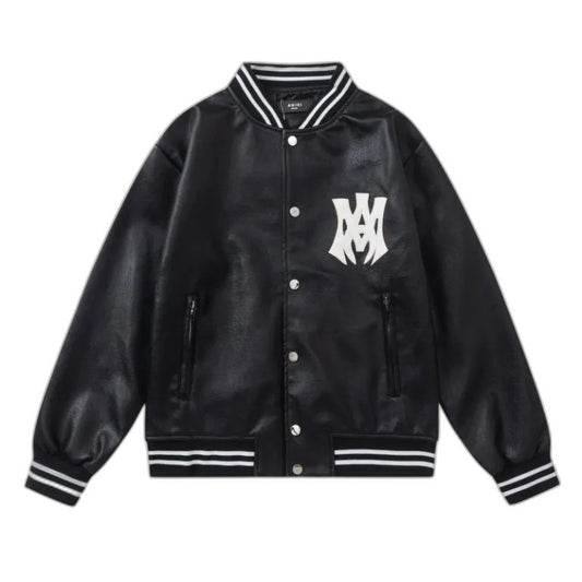 Amiri Ma Hollywood button-up bomber jacket