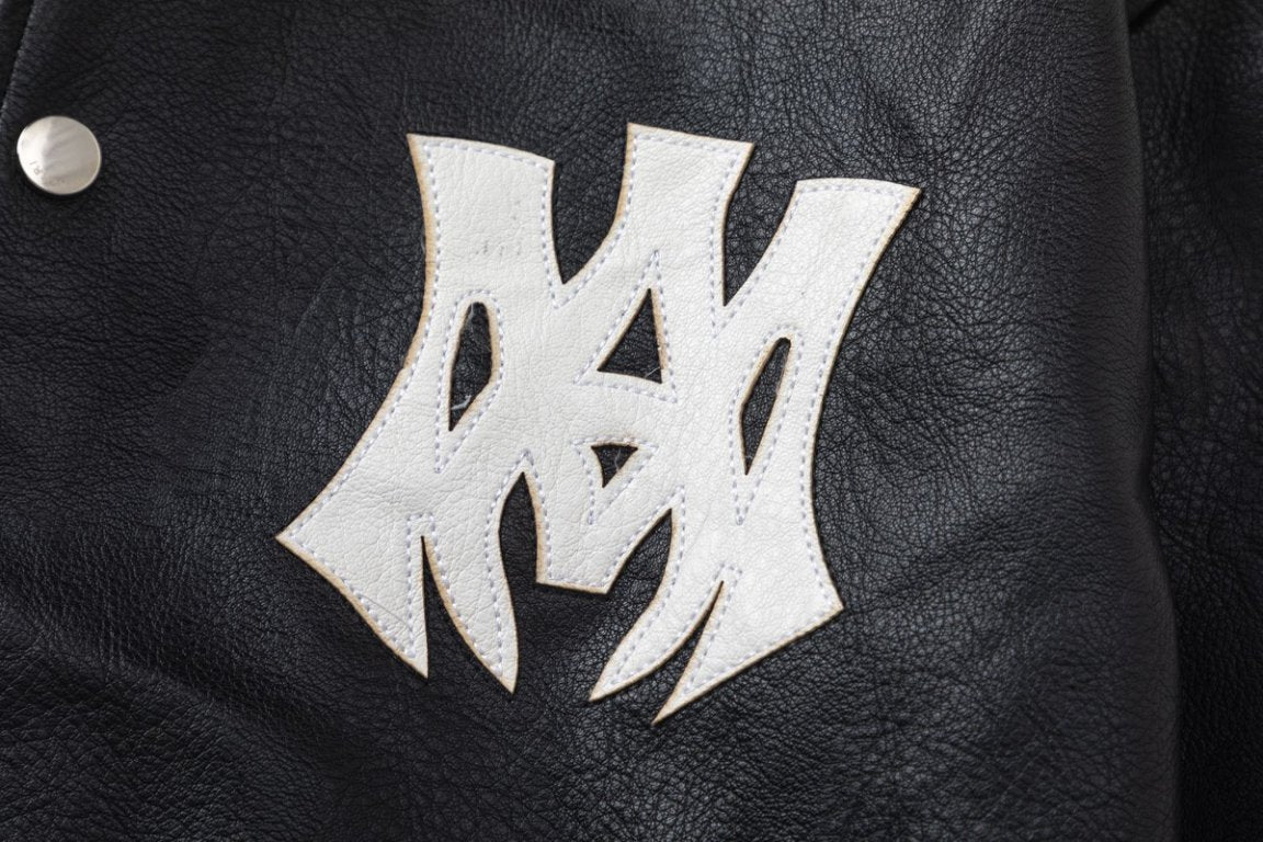 Amiri Ma Hollywood button-up bomber jacket