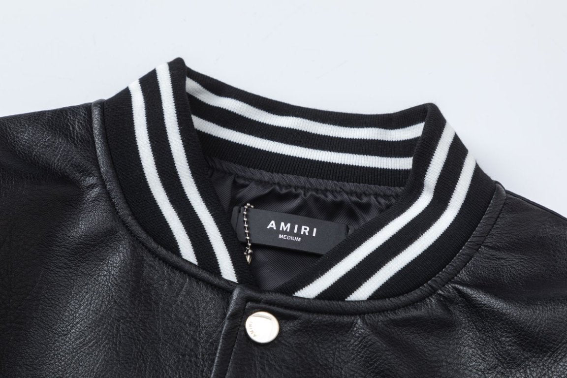 Amiri Ma Hollywood button-up bomber jacket