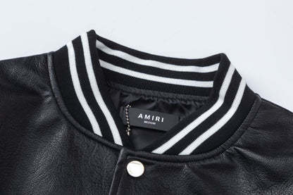Amiri Ma Hollywood button-up bomber jacket