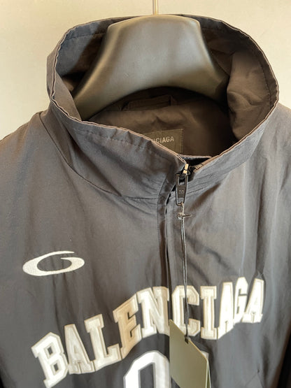 BALENCIAGA Men's Basketball Series Tracksuit Jacket "Black"