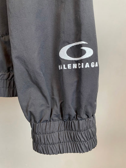 BALENCIAGA Men's Basketball Series Tracksuit Jacket "Black"