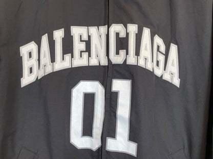 BALENCIAGA Men's Basketball Series Tracksuit Jacket "Black"