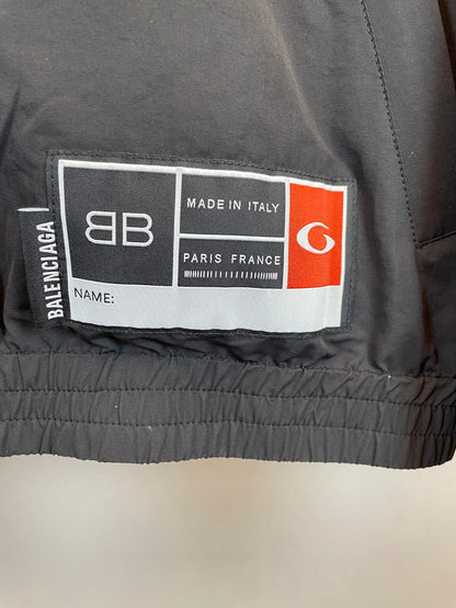 BALENCIAGA Men's Basketball Series Tracksuit Jacket "Black"