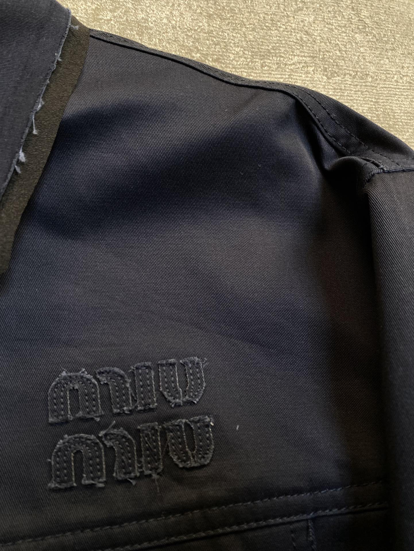 MIU MIU Chino Blouson Jacket