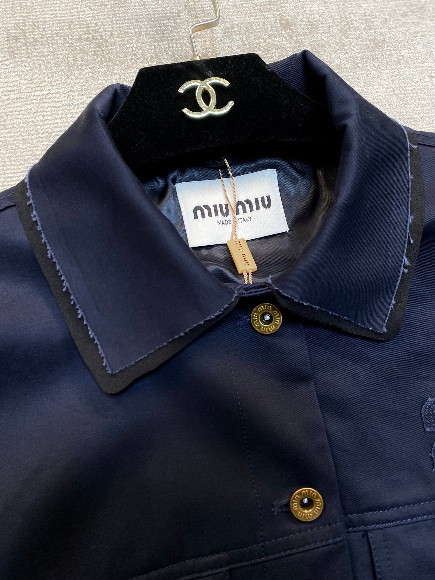 MIU MIU Chino Blouson Jacket