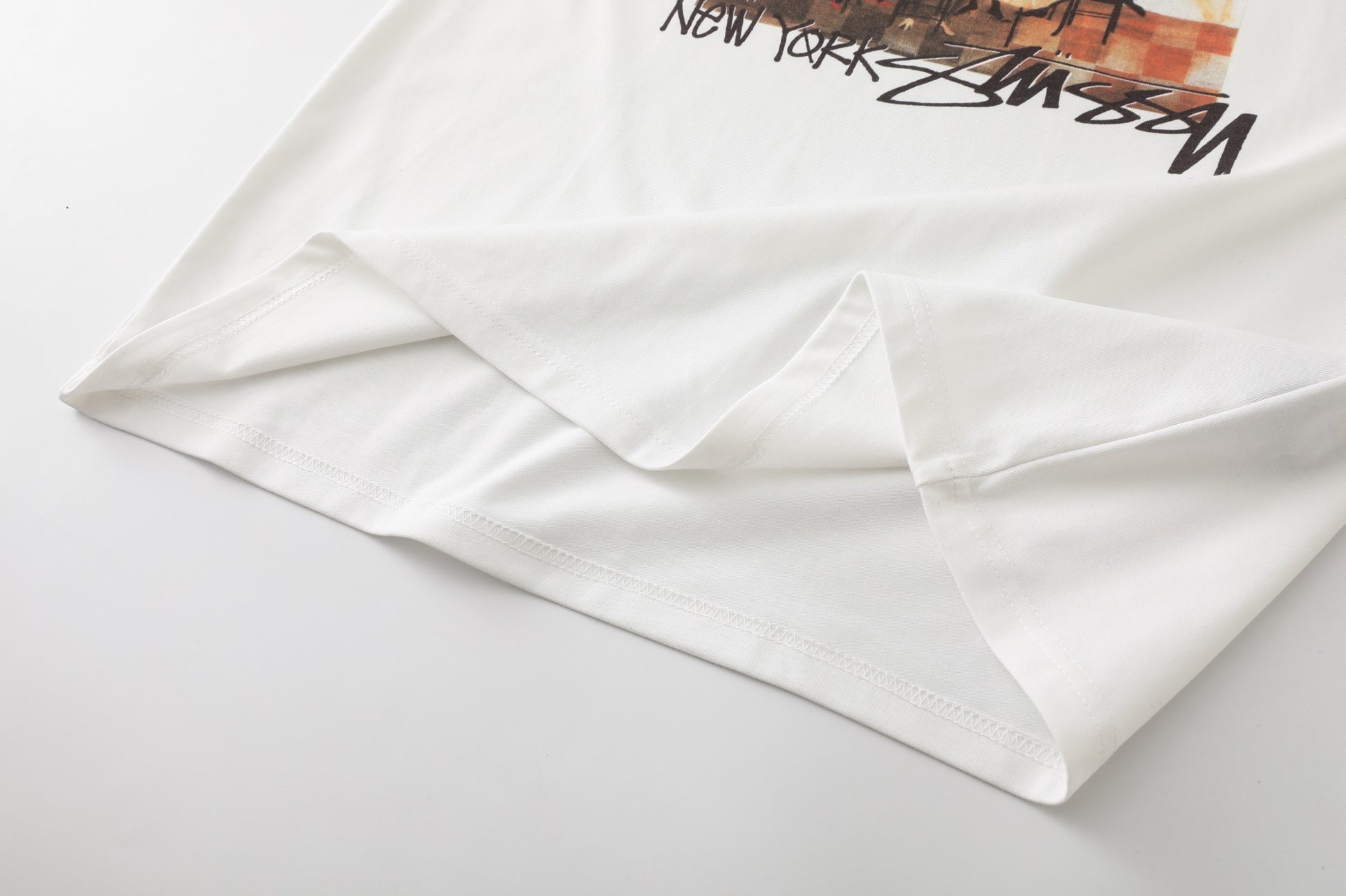 Stussy x Denim Tears Annie Lee Tee "White"