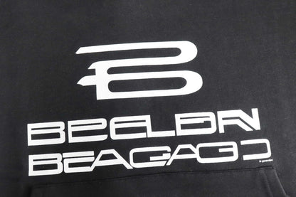 Balenciaga Ai Generated Hoodie Medium Fit in Black/white