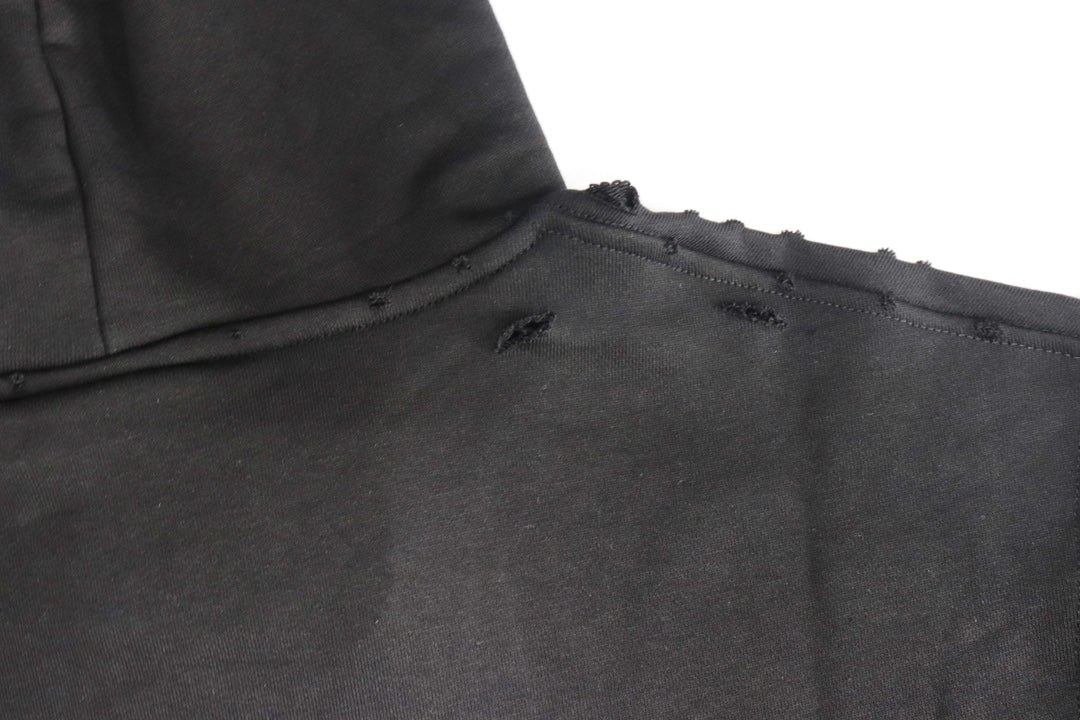 Balenciaga Ai Generated Hoodie Medium Fit in Black/white