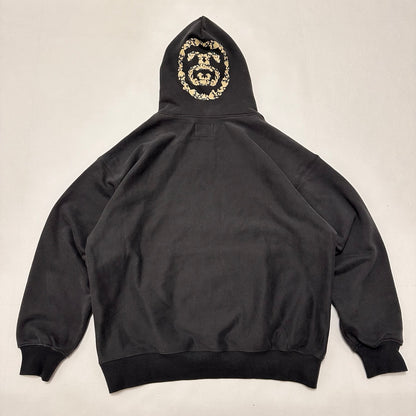 Stussy x Denim Tears Graphic Hoodie "Black"