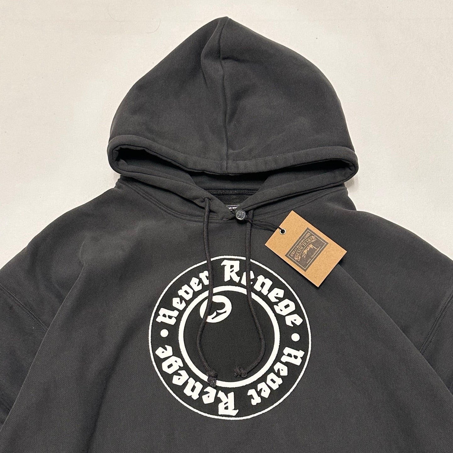 Stussy x Denim Tears Graphic Hoodie "Black"