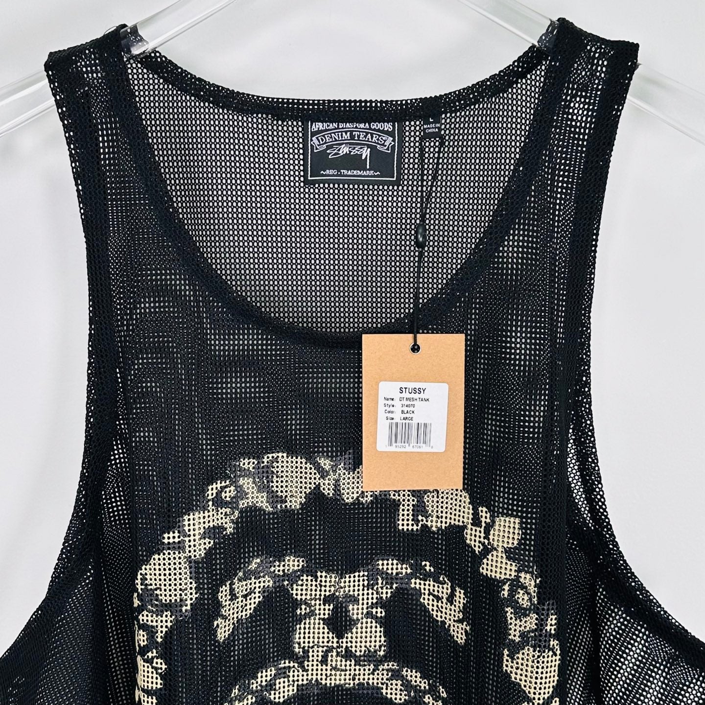 Stussy & Denim Tears Mesh Tank