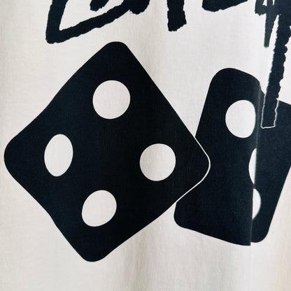 Stussy Dice Pigment Dyed Tee 'Black'