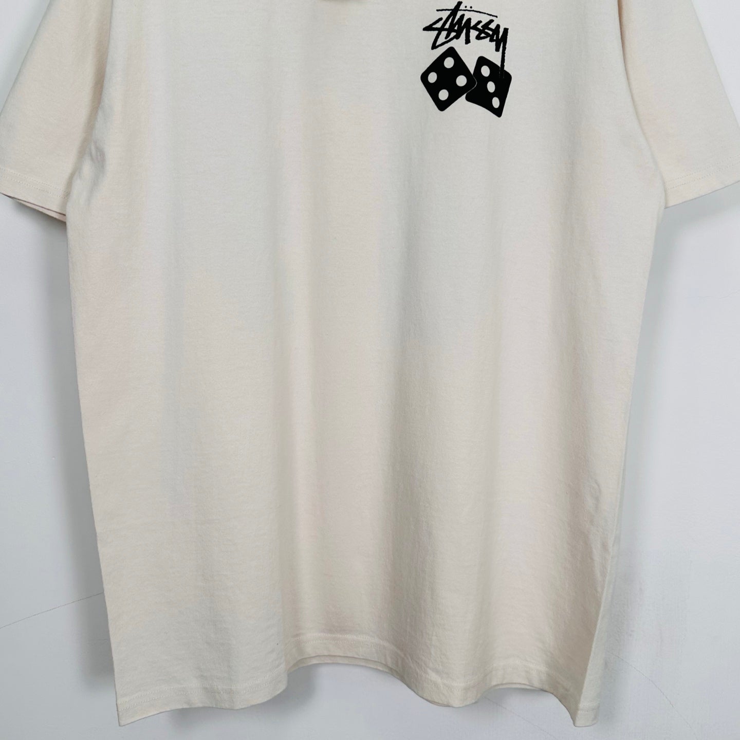 Stussy Dice Pigment Dyed Tee 'Black'