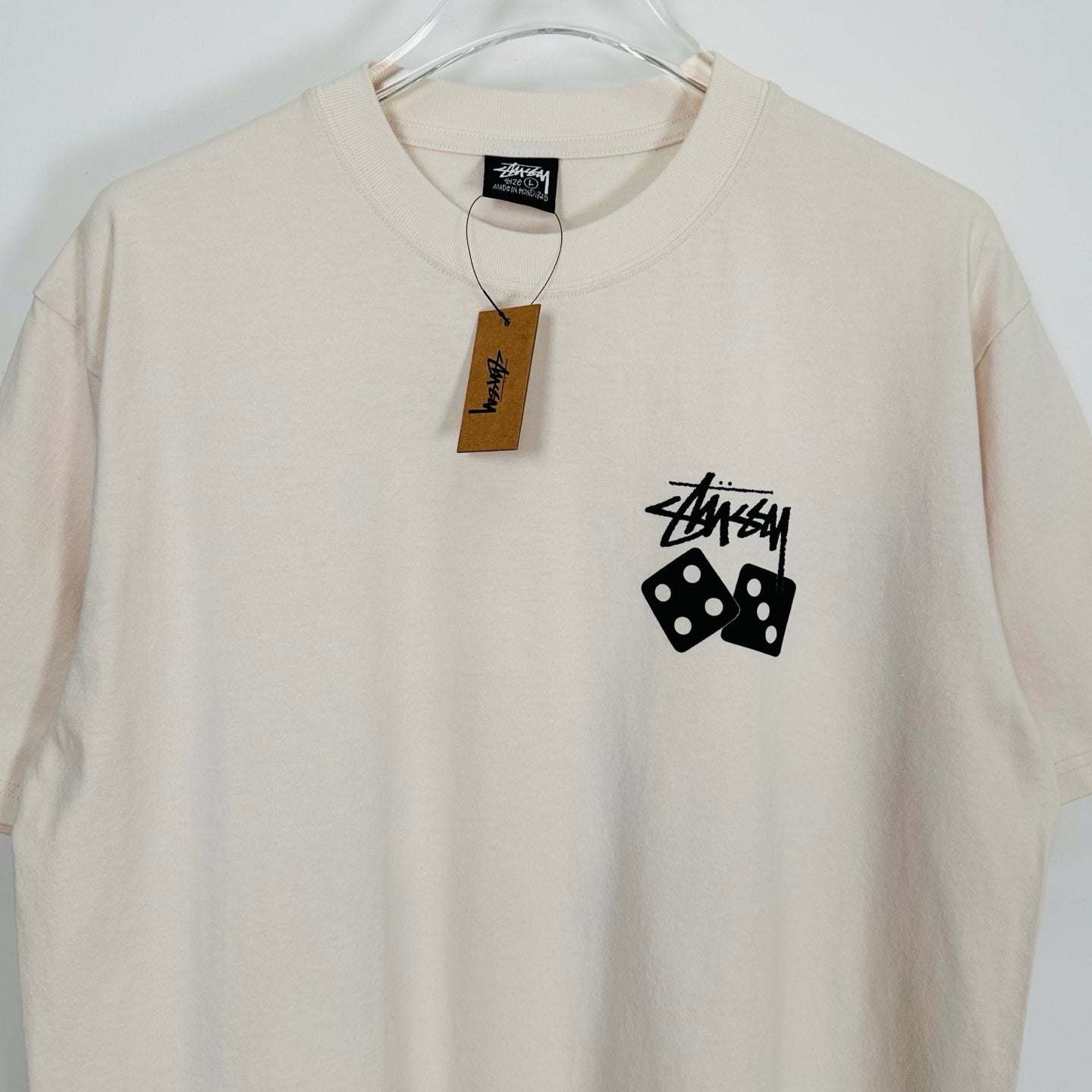 Stussy Dice Pigment Dyed Tee 'Black'